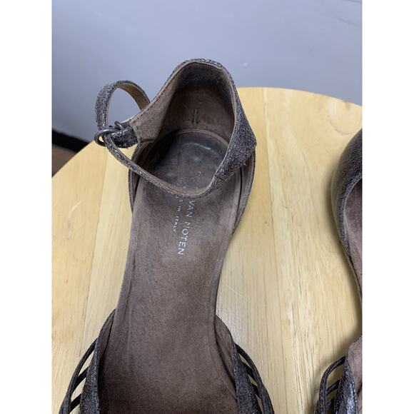 Dries Van Noten Snake Print Strap Flat Size 37 - Picture 3 of 6